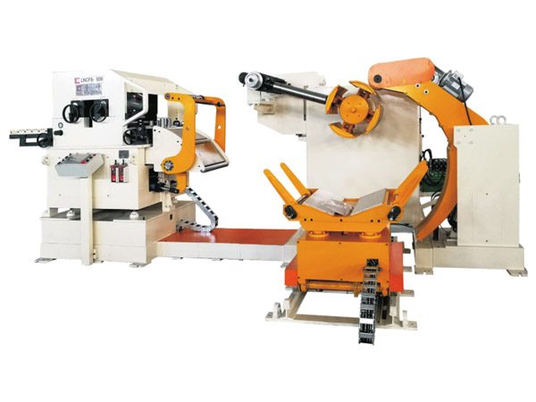 三機一(yī)體高配(pei)型精密(mi)型料架(jia)矯直送(sòng)料機